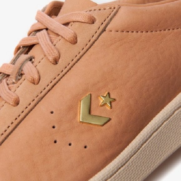 NIB $140 Converse X Horween  Pro Leather Ox Hazelnut 168852C US Mens 9/9.5/10 - Picture 8 of 12